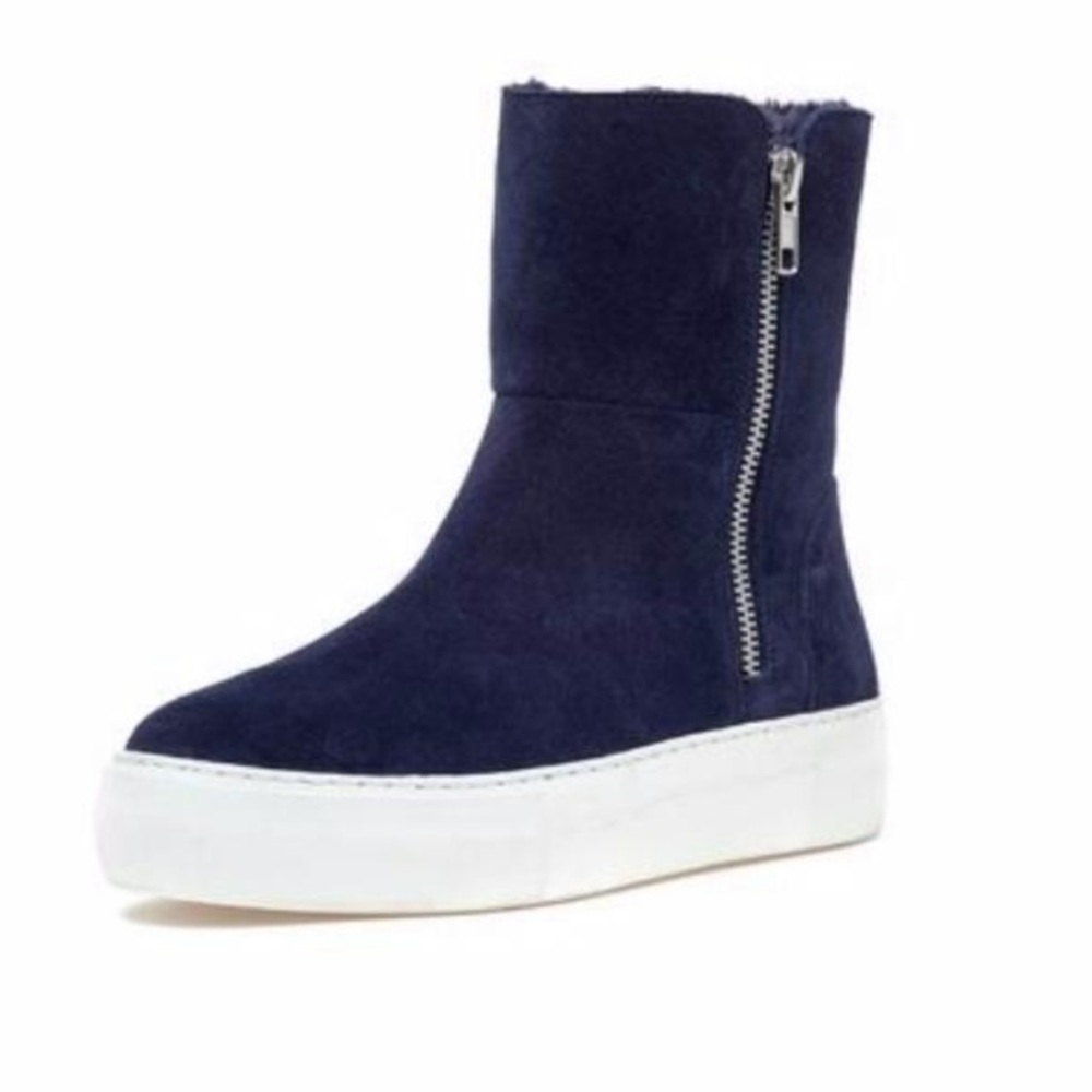 J Slides Allie Navy Boots